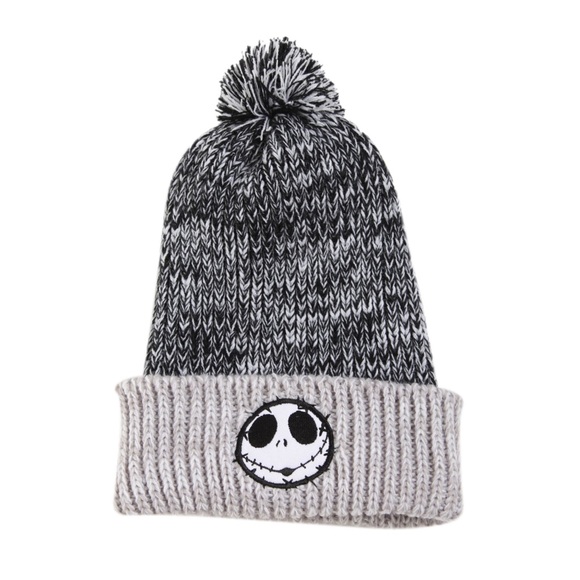 Hot Topic Accessories - Nightmare Before Christmas Pom Beanie
